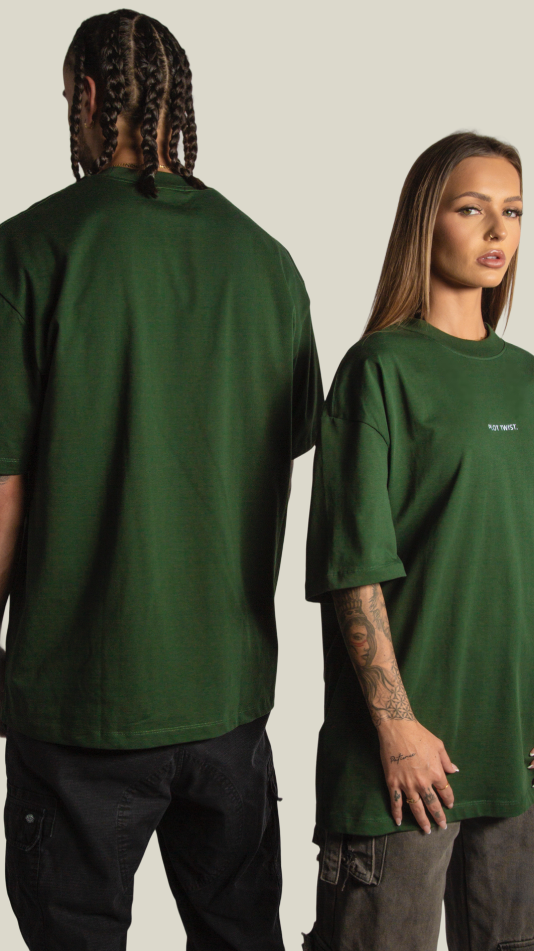 PLOT TWIST.- FOREST GREEN