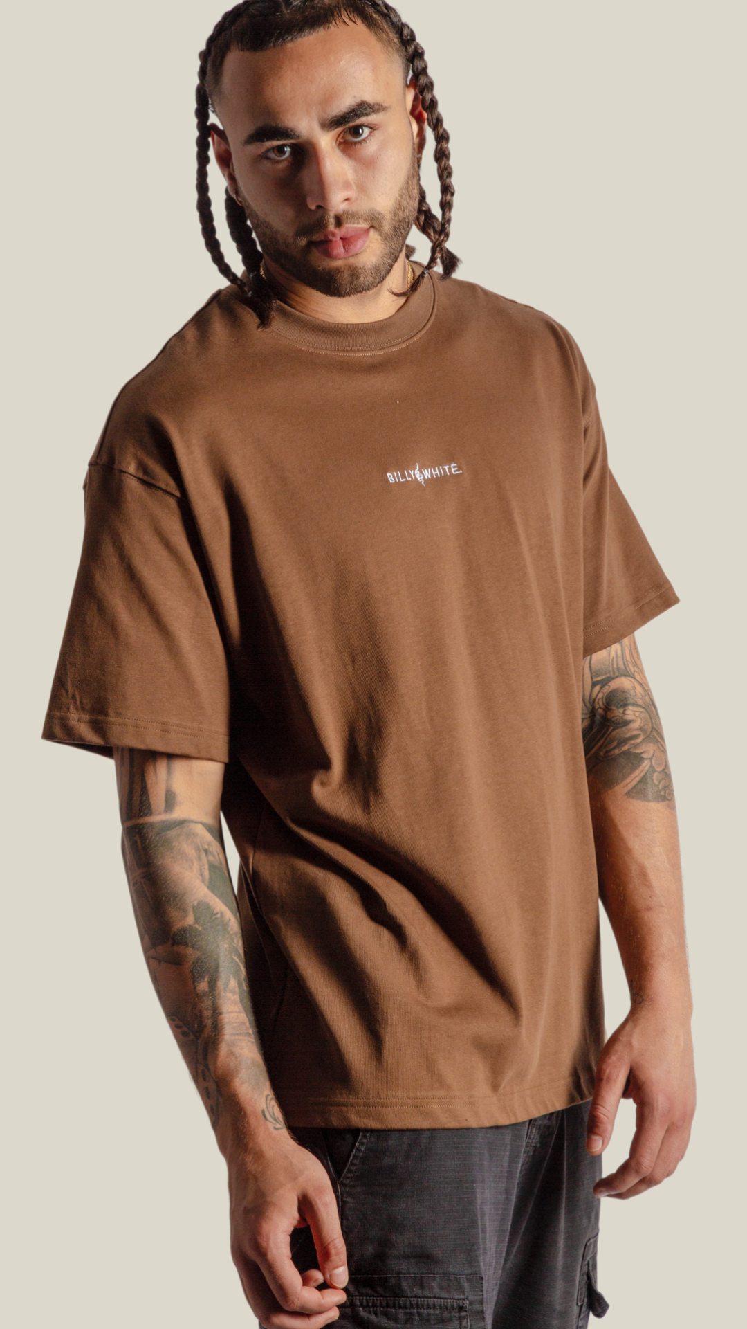 Signature Tee- Chocolate Brown