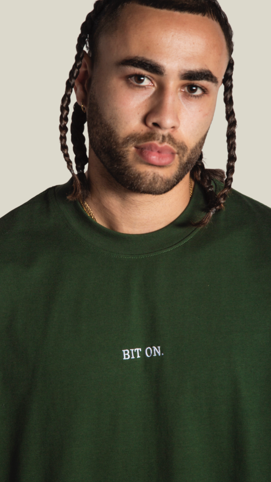 BIT ON.- FOREST GREEN