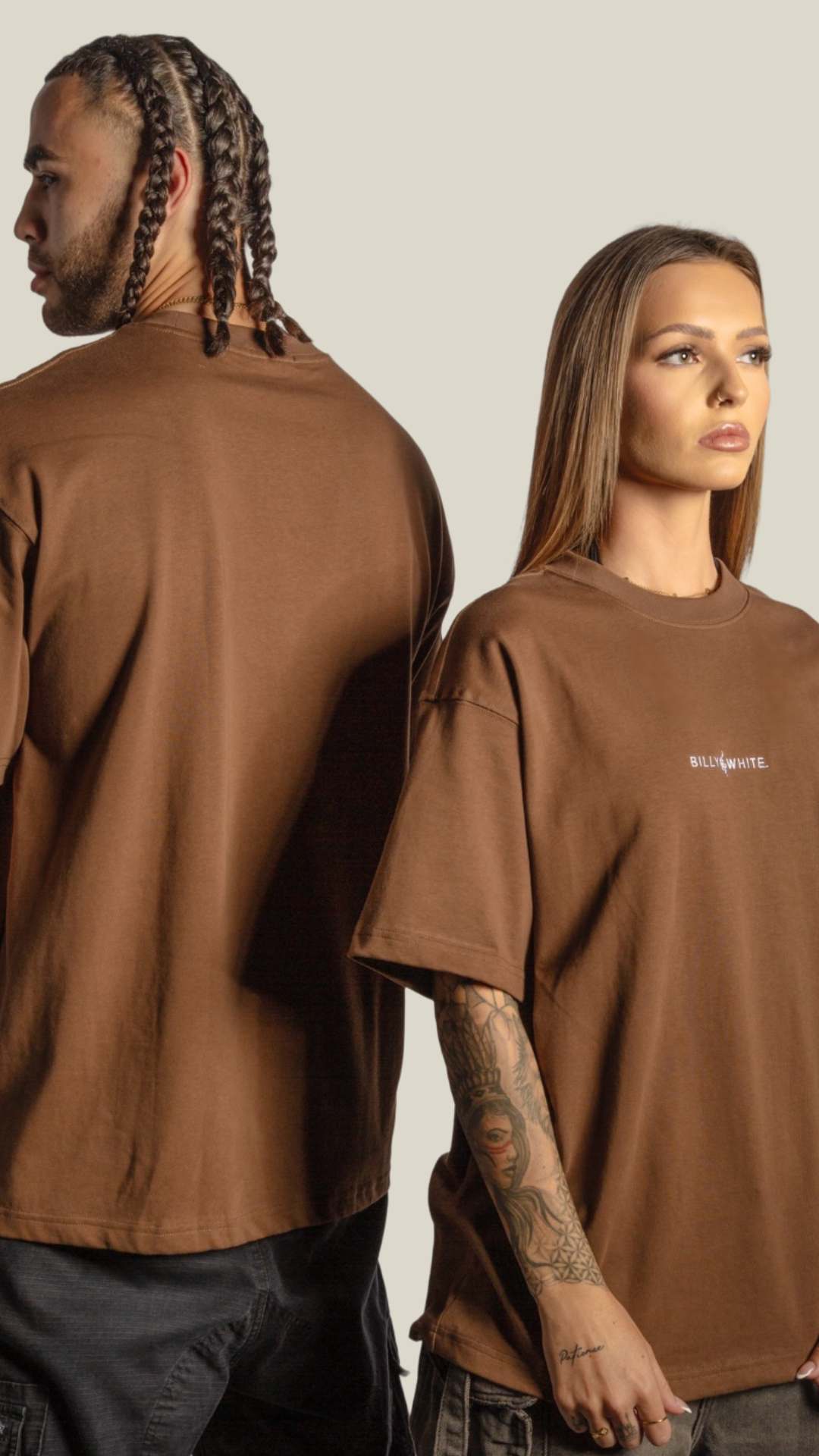 Signature Tee- Chocolate Brown