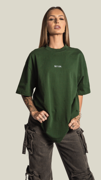 BIT ON.- FOREST GREEN