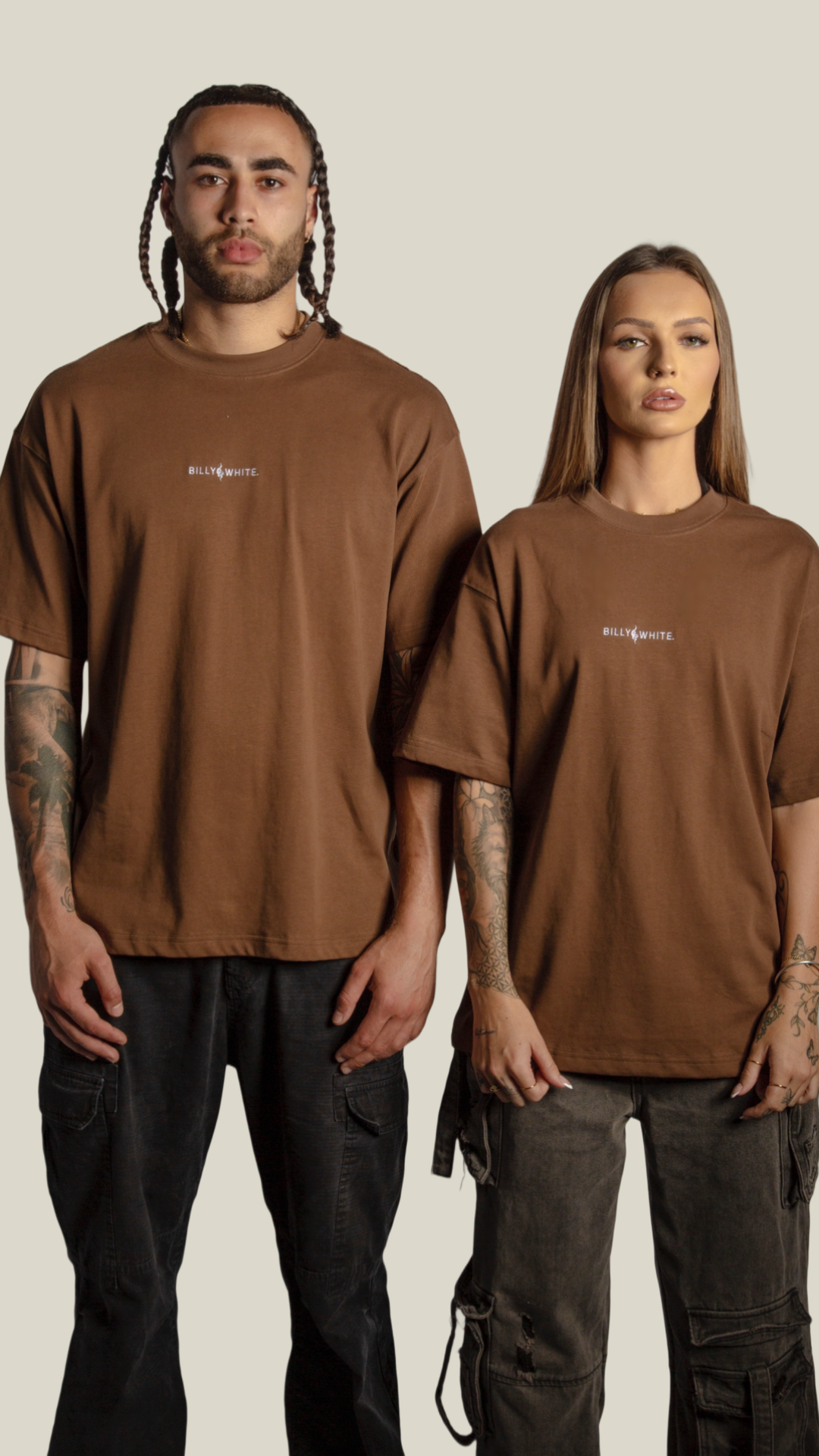 Signature Tee- Chocolate Brown