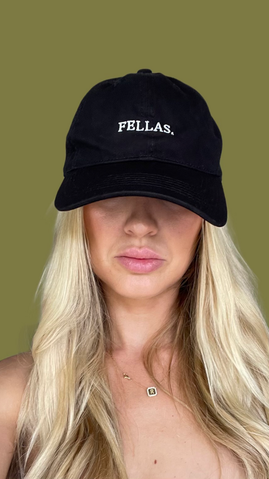 FELLAS. Black Cap